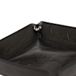 A Bathing Ape Embossed Leather Tray M M zwart 90806 3