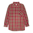 ERL Unisex Plaid Ls Shirt Woven rot 87094 1