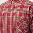 ERL Unisex Plaid Ls Shirt Woven rot 87094 5