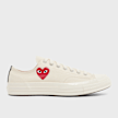 Comme des Garcons Play Small Red Heart Chuck Taylor All Star '70 Low beige 87160 2