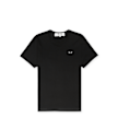 Comme des Garcons Play Black Heart T-Shirt schwarz 86074 1