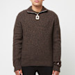 J. W. Anderson Puller Half Zip Jumber braun 90122 2