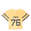 ERL Venice 76 Knit Football Top gelb 85544 1