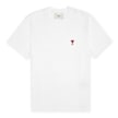 AMI PARIS T-Shirt Classic Red wit 90600 1