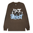 Pleasures x Slipknot Compass Long Sleeve braun 87748 1