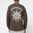Pleasures x Slipknot Compass Long Sleeve braun 87748 4