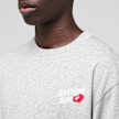 A Bathing Ape Logo Relaxed Fit Tee grijs 90444 5