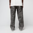 A Bathing Ape Fake Print Sta Loose Fit Denim Pants grau 86246 4