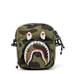 A Bathing Ape 1st Camo Shark Mini Bag groen 89387 1