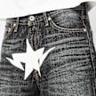 A Bathing Ape Twin Sta Relaxed Fit Denim Shorts grey 89402 5