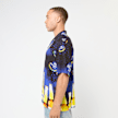 Pleasures Cerveza Camp Shirt blau 90181 3