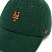 '47 MLB New York Mets Premium Base Runner Clean Up Cap grün 90391 4