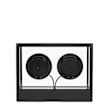Transparent Small Speaker black 90610 3