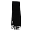 Our Legacy Estate Scarf Double Wool black 91127 1