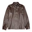 Our Legacy Welding Shirt Fluid Calfskin braun 88889 1