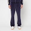 Needles Narrow Track Pant - C/PE Velour blauw 98979 2