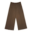 ERL Unisex Nylon Pleated Suit Trousers Woven braun 90631 1