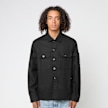 C. P. Company Overshirt In Felt zwart 86021 2