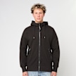 C. P. Company Sweatshirts Hooded Open In Diagonal Raised Fleece black 89803 2