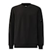 C. P. Company Diagonal Raised Fleece Crewneck Sweatshirt black 86020 1