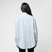 Carhartt WIP Wmns L/S Grimsby Shirt blue 88923 4