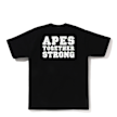 A Bathing Ape City Camo College ATS Tee schwarz 92410 1