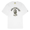 A Bathing Ape Tree Edge Camo College Tee white 92415 1