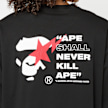 A Bathing Ape Bape Sta Ape Face Relaxed Fit Tee M zwart 92414 6