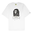 A Bathing Ape Hand Drawn Ape Head Relaxed Fit Tee M Weiss 92417 1