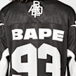 A Bathing Ape Line Camo Jacquard Logo Relaxed Fit Ice Hockey Jersey zwart 92425 6
