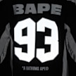 A Bathing Ape Line Camo Jacquard Logo Relaxed Fit Ice Hockey Jersey schwarz 92425 9