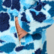 A Bathing Ape ABC Camo Metal One Point Boa Jacket M blau 92455 6