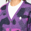 A Bathing Ape Color Camo Mohair Knit Cardigan M lila 92469 5