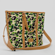 A Bathing Ape ABC Camo PU Ostrich Tote Bag M Grün 92475 6