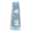 Marni Scarf blau 92746 2