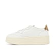 Autry Wmns Platform Low white 93723 3