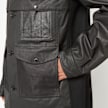 Junya Watanabe MAN Leather Coat zwart 95517 7