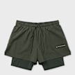 On x PAF Zero 2-in-1 Shorts green 95330 1