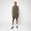 On x PAF Zero 2-in-1 Shorts groen 95330 2