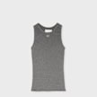 ERL Men Faded Black Tank Top Knit grey 95415 1