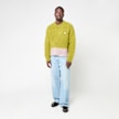 Brain Dead Super Hairy Boxy Knit Sweater grün 95845 2
