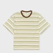 Brain Dead Looped Stripe T-Shirt beige 95849 1