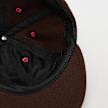 Brain Dead Flannel Classic Logohead 6 Panel Hat braun 95852 3