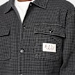 Brain Dead Waffle Button Front Shirt black 95856 3