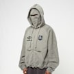 Umbro by Slam Jam Royal Arms Zip Masked Hoodie grau 95894 3