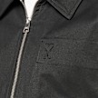 AMI PARIS Zipped Jacket With Embossed Ami De Coeur zwart 95923 3