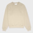 AMI PARIS Small Embossed ADC Sweatshirt beige 95945 1