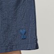AMI PARIS Long Plain Swim Shorts blue 95944 4