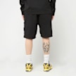 Stone Island Regular Fit-Shorts aus Fleece schwarz 96384 3
