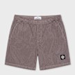 Stone Island Regular Fit-Shorts aus Fleece lila 96405 1